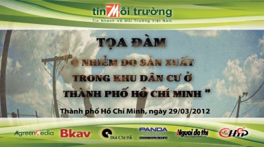  Ô nhiễm do sản xuất trong khu dân cư ở TP. HCM đang báo động